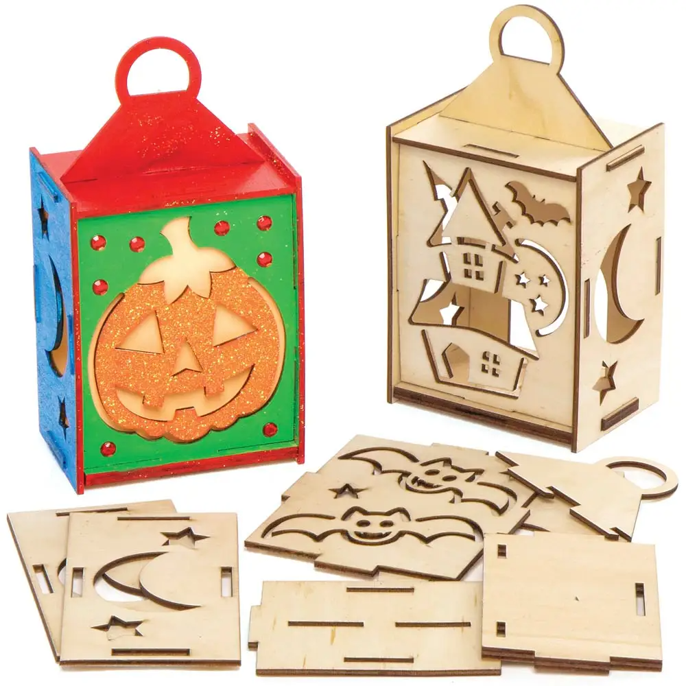Halloween Wooden Lantern Kit