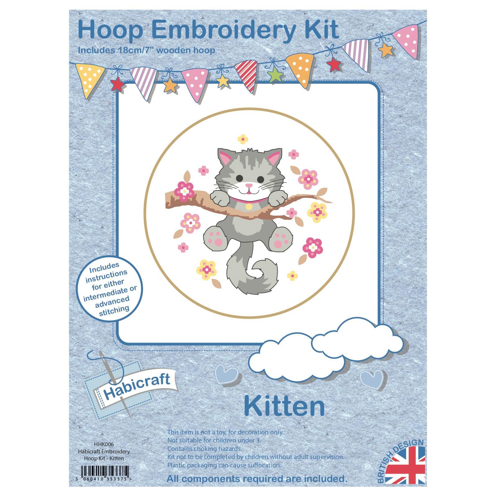 Habicraft Embroidery hoop kits