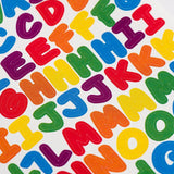 Rainbow letter stickers