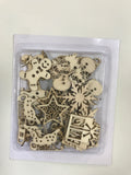 Wood Xmas packs small
