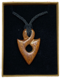 Twisted arrowhead necklace