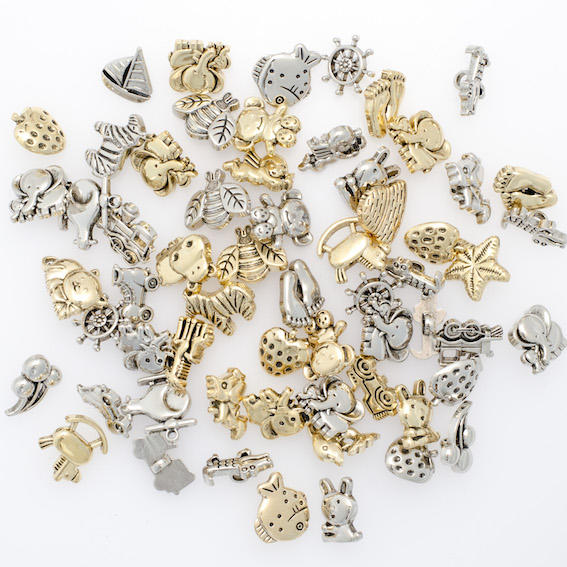 Novelty baby buttons (pair)
