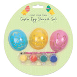 Easter egg stencil set