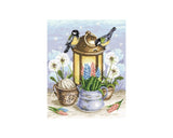 Diamond Art - Birds and Lamp