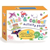 Mini magnetic sticker books