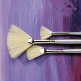 Long Handle Fan Brushes