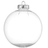 Clear Fillable Bauble