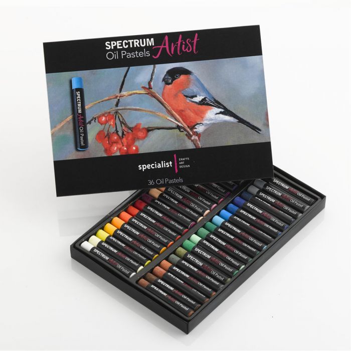 Spectrum Artist Oil Pastels Pack of 36 Assorted