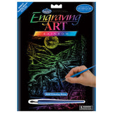 Engraving Art A4 - Rainbow