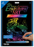 Engraving Art A4 - Rainbow